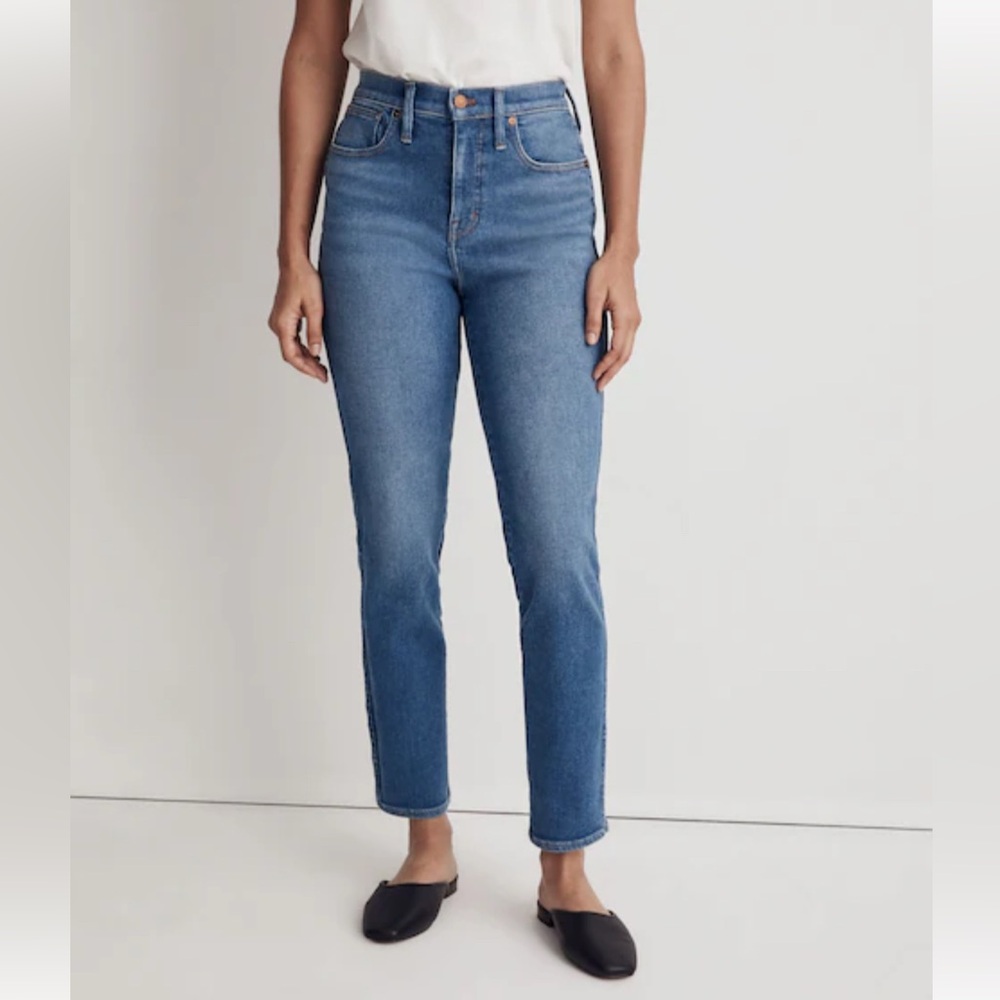 Madewell Stove Pipe Jeans | Medium Wash